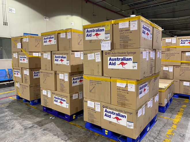 Australia bàn giao 800.000 liều vaccine AstraZeneca cho Việt Nam ảnh 1