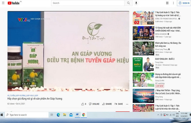 60% quảng cáo thực phẩm chức năng trên các mạng xã hội là gian lận ảnh 1