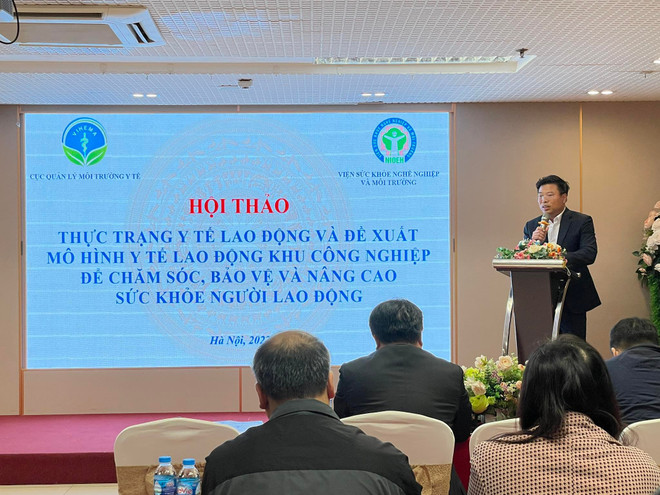 Cần có mô hình y tế lao động trong các khu công nghiệp ở Việt Nam ảnh 1