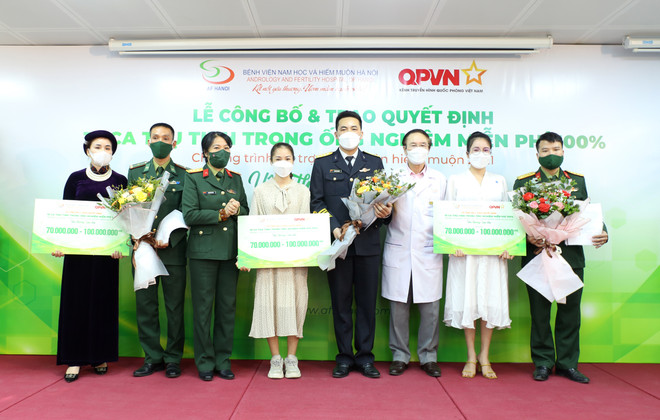 Hơn 1.000 lượt quân nhân hiếm muộn được hỗ trợ từ ‘Yêu thương lan tỏa' ảnh 1