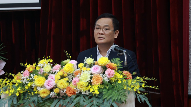 Ông Vương Ánh Dương - Phó Cục trưởng Cục Quản lý Khám chữa bệnh (Bộ Y tế). (Ảnh: PV/Vietnam+) ông Dương.jpg