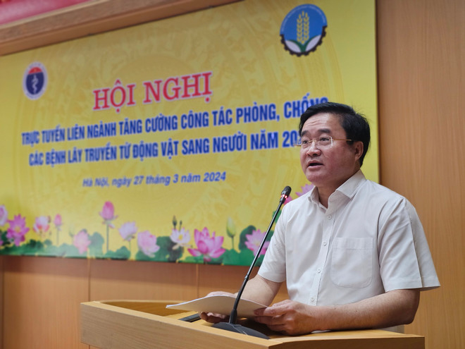 Ông Hoàng Minh Đức - Cục trưởng Cục Y tế Dự phòng (Bộ Y tế). (Ảnh: PV/Vietnam+) ông Đức.jpg