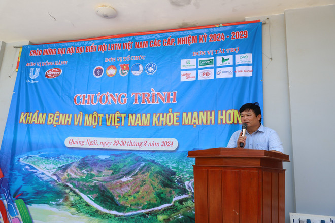 Ông Bùi Đức Thọ - Phó Chủ tịch Ủy ban Mặt trận Tổ quốc tỉnh Quảng Ngãi. (Ảnh: PV/Vietnam+) mttq.jpg