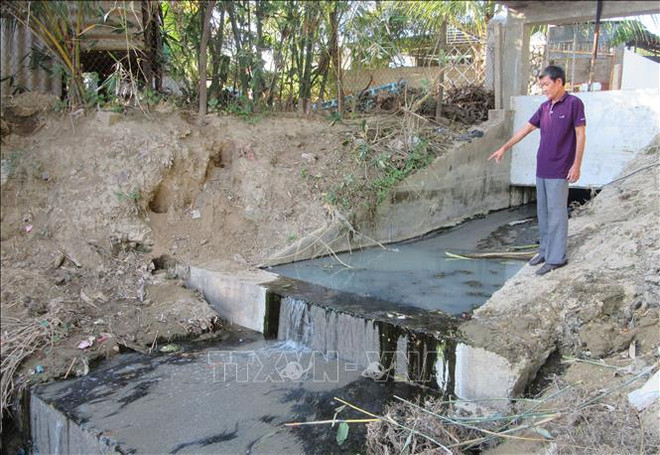 Hệ thống xử lý nước thải dở dang, người dân sống chung với ô nhiễm ảnh 1