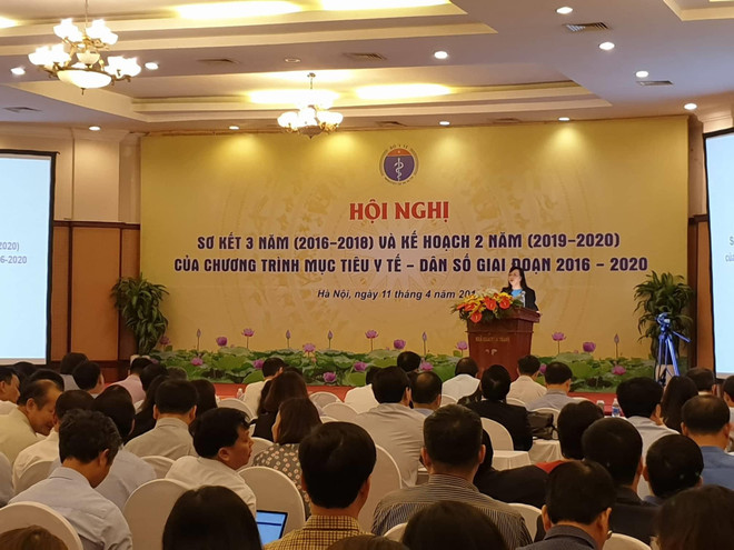 Bộ trưởng Bộ Y tế Nguyễn Thị Kim Tiến phát biểu tại hội nghị. (Ảnh: PV/Vietnam+) Cả nước có tới 165.000 người mới mắc bệnh ung thư trong năm 2018 ảnh 2