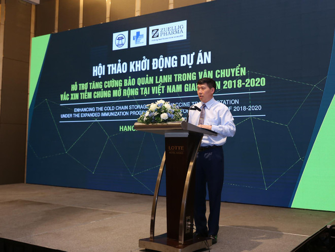 600.000 USD để cải thiện công nghệ bảo quản vắcxin tại Việt Nam ảnh 1