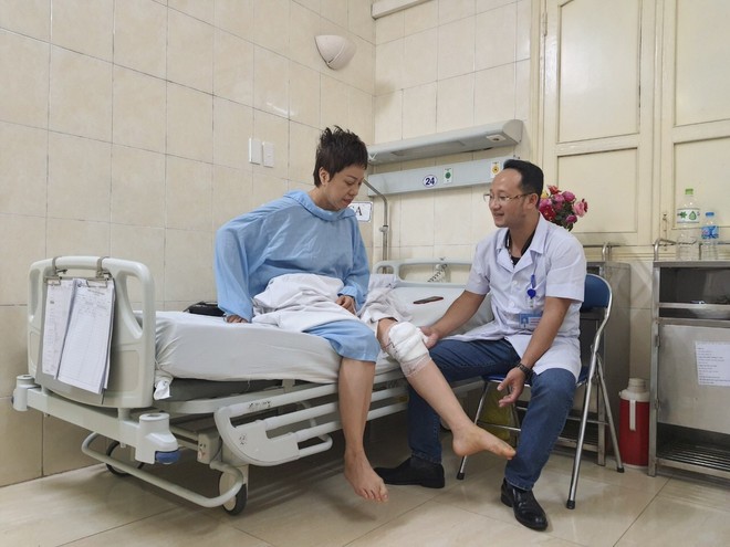 ''Bông hồng thép'' của bắn súng Việt Nam bị chấn thương khớp gối ảnh 1