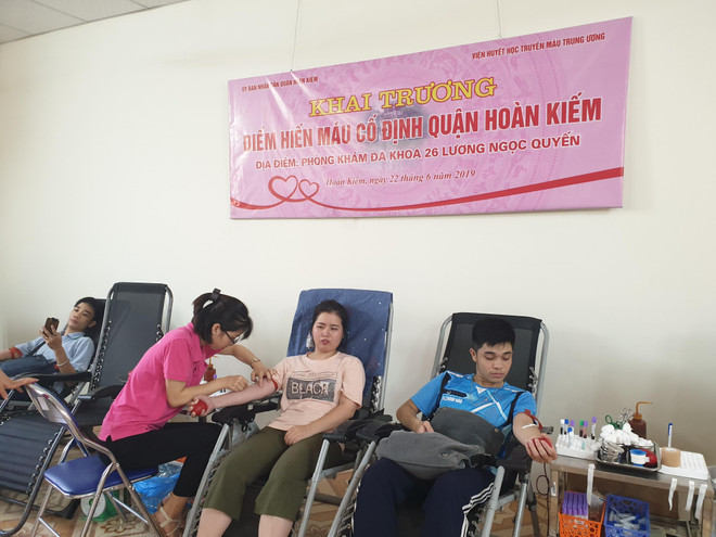 Khai trương điểm hiến máu cố định đầu tiên ở Hà Nội ảnh 1