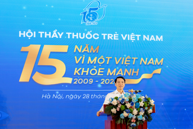anh Nguyễn Ngọc Lương - Bí thư thường trực Trung ương Đoàn, Chủ tịch Hội Liên hiệp thanh niên Việt Nam. (Ảnh: PV/Vietnam+) Screen Shot 2024-06-29 at 09.37.52.png
