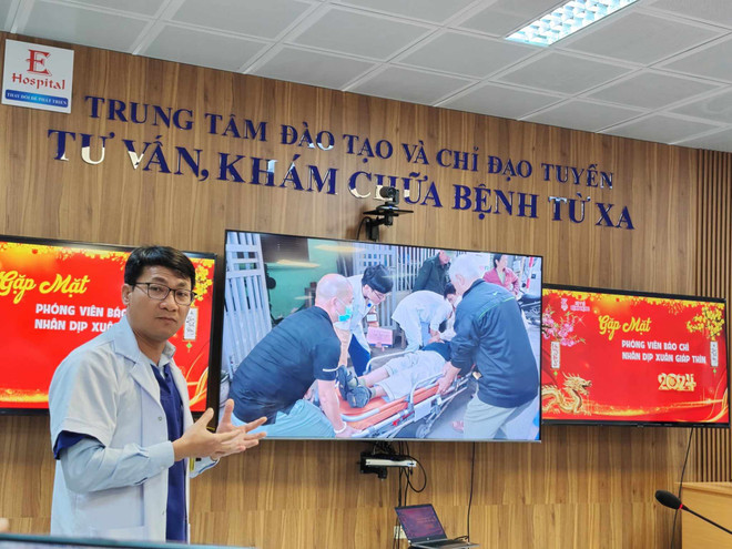 Tiến sĩ Nguyễn Công Hựu - Giám đốc Bệnh viện E. (Ảnh: PV/Vietnam+) bsi Hựu.jpg