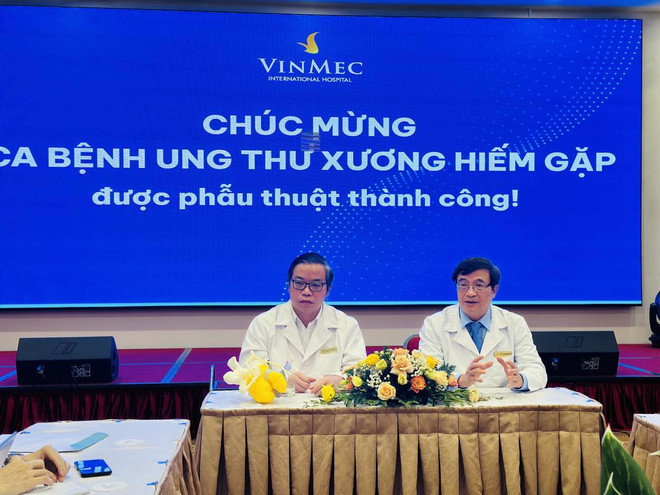 Đại phẫu cho ca mắc ung thư xương với khối u trên 20cm hiếm gặp ảnh 1