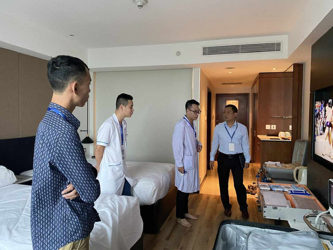 Kiểm tra công tác y tế phục vụ Hội nghị Nghị sỹ Trẻ Toàn cầu lần thứ 9 ảnh 2