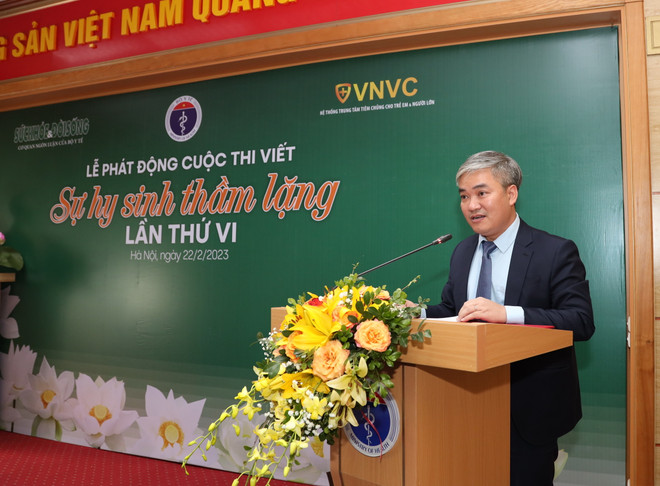 Bộ Y tế phát động Cuộc thi viết "Sự hy sinh thầm lặng" lần thứ VI ảnh 2
