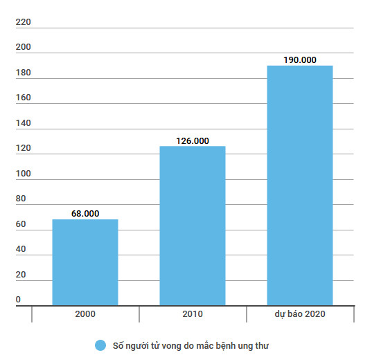 Mỗi ngày có 315 người chết vì mắc bệnh ung thư tại Việt Nam ảnh 2
