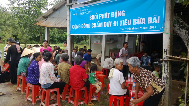 Trà Vinh hướng tới trên 75% dân số rửa tay với xà phòng ảnh 2