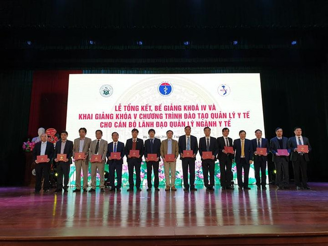 Đào tạo chuyên sâu hơn 300 cán bộ lãnh đạo, quản lý ngành y ảnh 1