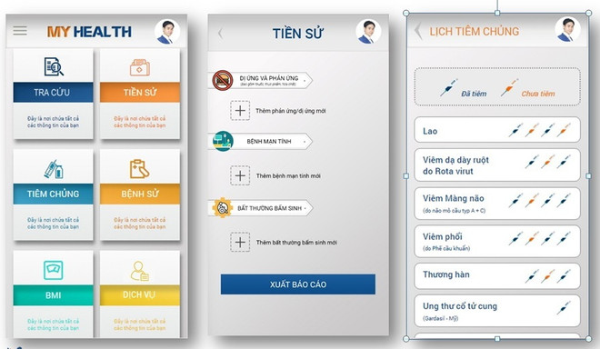 Ghi nhớ lịch tiêm chủng cho trẻ bằng hồ sơ sức khỏe My Health ảnh 1