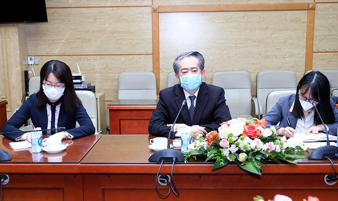 Bộ Y tế thúc đẩy hợp tác quốc tế về vaccine phòng COVID-19 ảnh 1