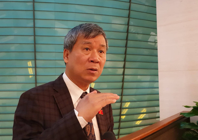 Giáo sư Nguyễn Anh Trí - Đoàn đại biểu quốc hội Thành phố Hà Nội. (Ảnh: T.G/Vietnam+) Giải bài toán thuốc, vật tư y tế: Cần hành lang pháp lý phù hợp ảnh 1