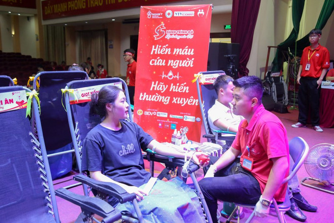 Hành trình Đỏ 2023 đã tiếp nhận được trên 115.000 đơn vị máu ảnh 1