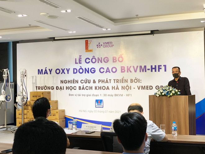 Việt Nam chế tạo thành công máy oxy dòng cao để phòng, chống COVID-19 ảnh 3