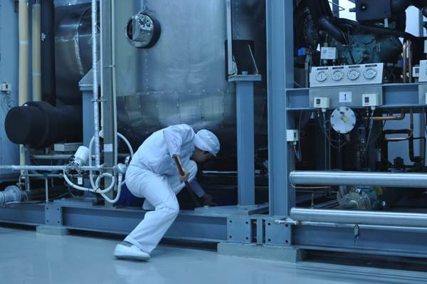 [Photo] Mục sở thị quy trình sản xuất vắcxin sởi tại VN ảnh 7