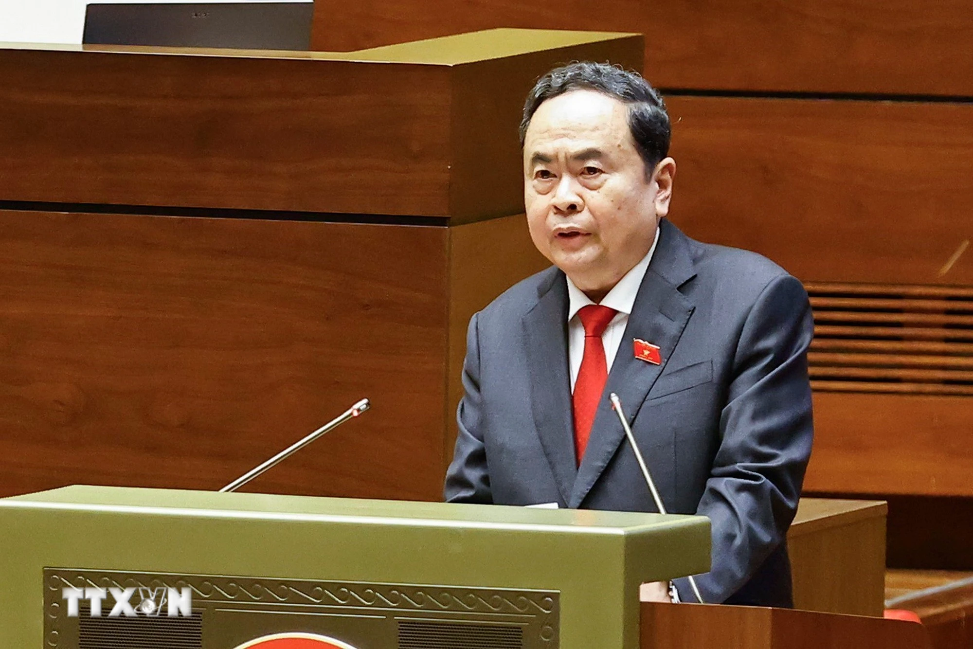 Quốc hội khóa XVI khai mạc trọng thể, Chủ tịch Trần Thanh Mẫn nhấn mạnh vai trò lịch sử
