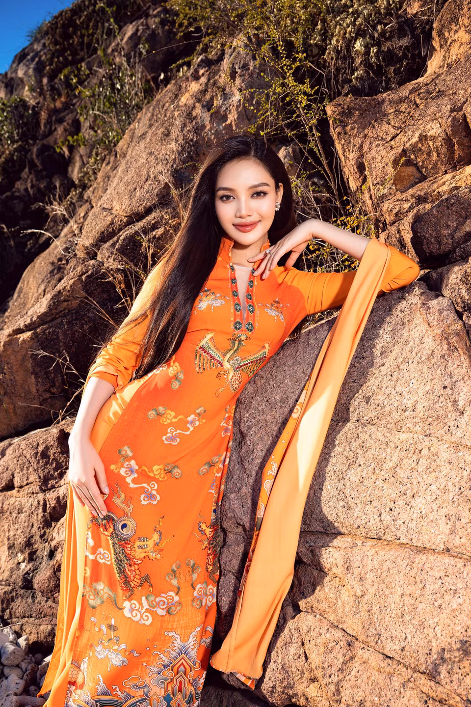 Thí sinh Nguyễn Thị Phương, SBD 039. (Ảnh: PV/Vietnam+)