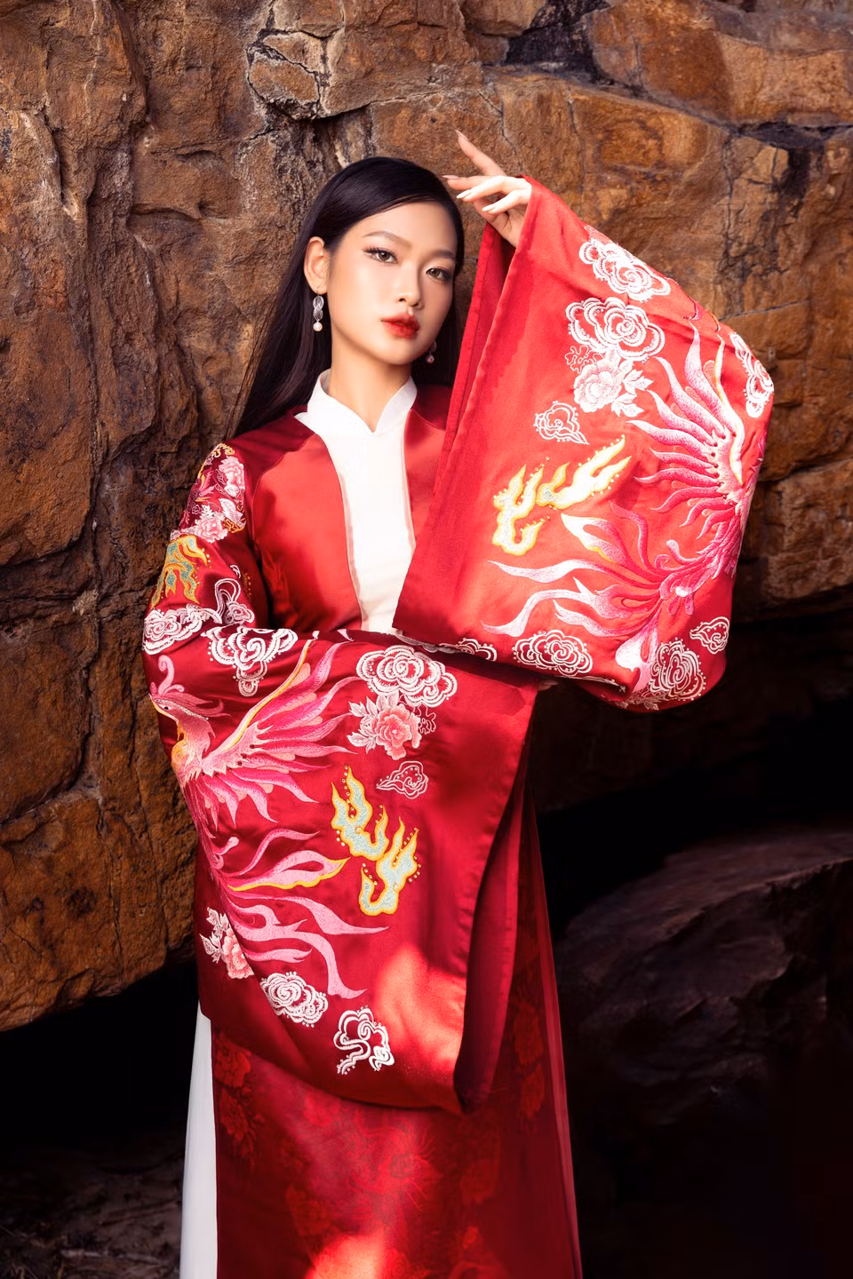 Thí sinh Nguyễn Phương Linh, SBD 010. (Ảnh: PV/Vietnam+)