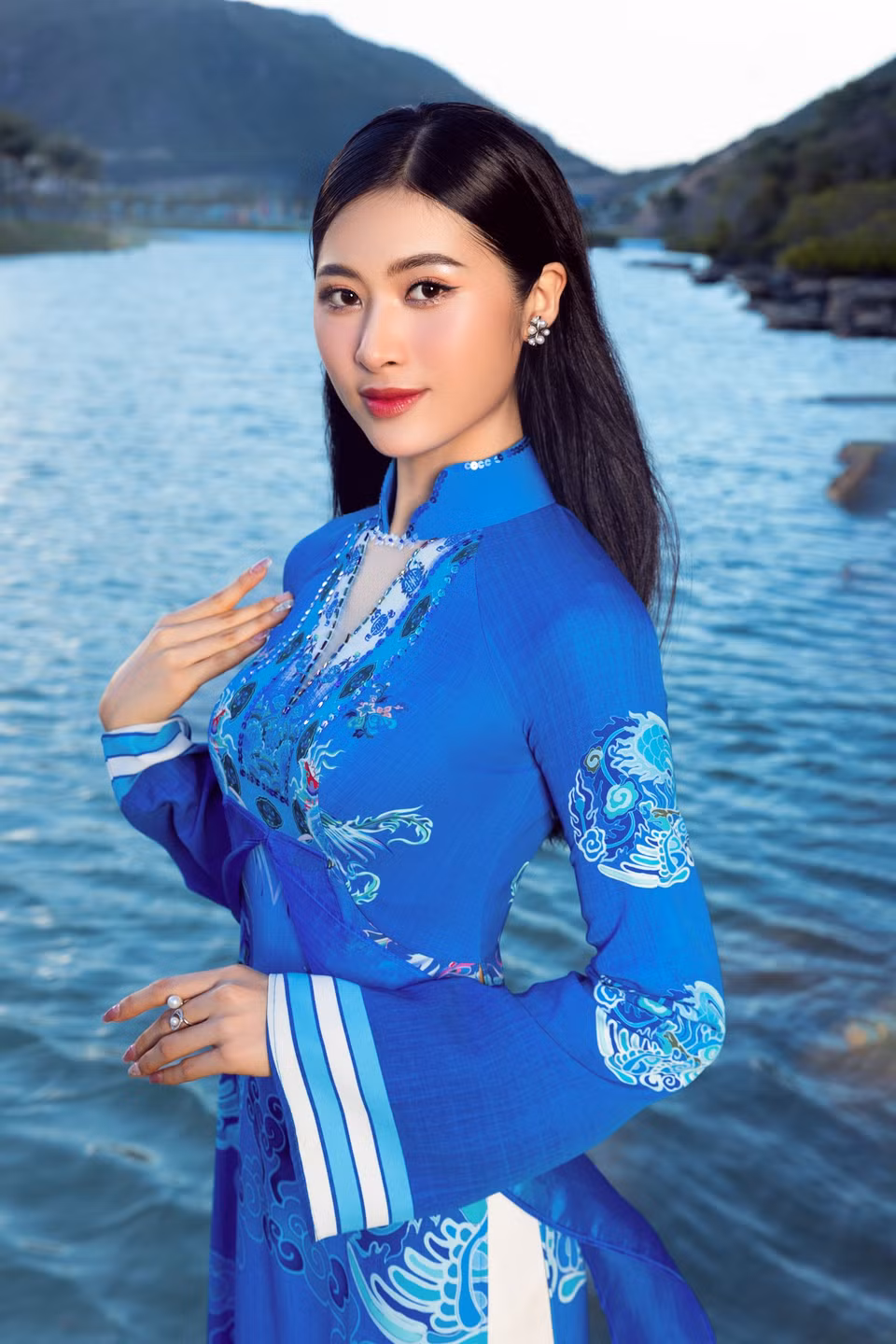 Thí sinh Bùi Thị Hồng Trang, SBD 188. (Ảnh: PV/Vietnam+)