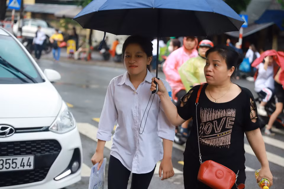 Đây là môn thi tự luận duy nhất của kỳ thi. Thời gian làm bài là 120 phút. (Ảnh: PV/Vietnam+)