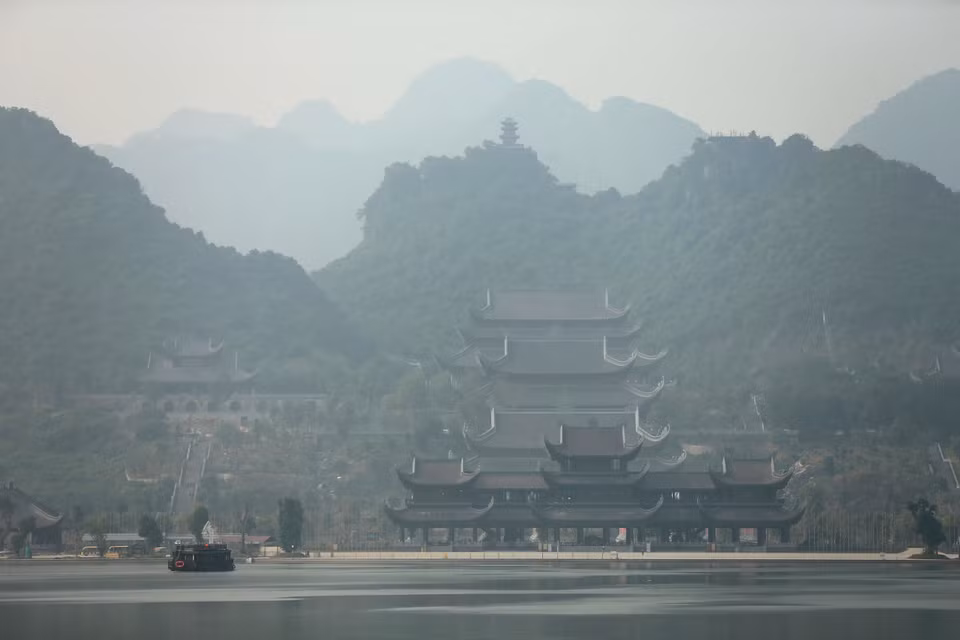 Chùa Tam Chúc cổ được xây dựng từ thời nhà Đinh, gắn với truyền thuyết 'Tiền Lục nhạc - hậu Thất Tinh.' (Ảnh: Xuân Mai/Vietnam+)
