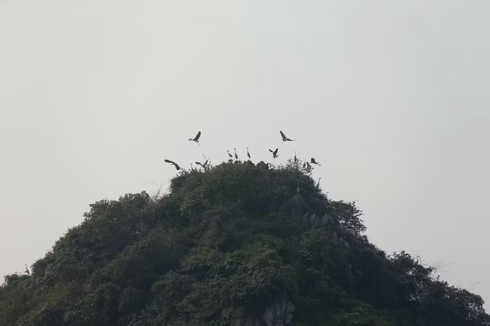 Tam Chúc là một khu du lịch quốc gia ở Việt Nam, có điểm nhấn là chùa Tam Chúc. (Ảnh: Xuân Mai/Vietnam+)