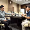 Nhà phân tích đối ngoại, an ninh và chiến lược thuộc Trường Đại học Malaya (Malaysia) Collins Chong Yew Keat trả lời phỏng vấn TTXVN tại Kuala Lumpur. (Ảnh: Thanh Bình/TTXVN)