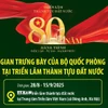 Gian trưng bày của Bộ Quốc phòng tại Triển lãm thành tựu đất nước 