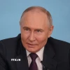 (Tư liệu) Tổng thống Nga Vladimir Putin phát biểu tại St. Petersburg, Nga, ngày 5/6/2024. (Ảnh: THX/TTXVN)