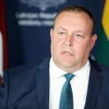 Bộ trưởng Nội vụ Latvia Rihards Kozlovskis. (Nguồn: BBC)