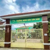 Trụ sở Trường Mầm non Sơn Hàm.