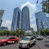 Các tòa nhà thương mại và văn phòng tại trung tâm thủ đô Mexico City, nơi tập trung nhiều hoạt động tài chính và đầu tư của Mexico. (Ảnh: Phương Lan/TTXVN)