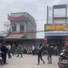 Cơ quan công an phong tỏa hiện trường vụ việc. (Nguồn: NDCC)