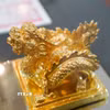 Bảo vật Quốc gia "Ấn Sắc Mệnh Chi Bảo" đúc năm Minh Mạng thứ 8 (1827), dùng để ban cấp cáo sắc cho quan văn, võ cùng phong tặng cho thần và người. (Ảnh: Khánh Hoà/TTXVN)