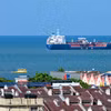 Eo biển Malacca nhìn từ Malacca, Malaysia. (Ảnh: THX/TTXVN)