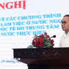 Thứ trưởng Bộ Nội vụ Vũ Chiến Thắng phát biểu tại hội nghị. (Ảnh: Thanh Vũ/TTXVN)
