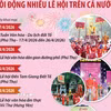 Nhiều lễ hội sôi động, đặc sắc trên cả nước 