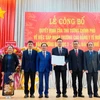 Lễ công bố sáp nhập Trường Cao đẳng Y tế Huế vào Trường Đại học Y - Dược, Đại học Huế. (Ảnh: Văn Dũng/TTXVN)