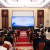 Quang cảnh buổi Tri ân, chia tay lưu học sinh tốt nghiệp năm 2026. (Ảnh: Quang Hưng/TTXVN)