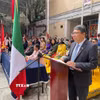 Đại sứ Nguyễn Văn Hải phát biểu tại buổi lễ kỷ niệm 50 năm quan hệ Việt Nam - Mexico. (Ảnh: TTXVN phát)