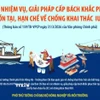 Giải pháp cấp bách khắc phục tồn tại, hạn chế về chống khai thác IUU 