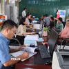 Trung tâm phục vụ hành chính công xã Quảng Trực (Lâm Đồng). (Ảnh: Kha Phạm/TTXVN)