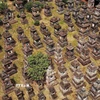 Khai hội chùa Bổ Đà - lan tỏa giá trị Di sản văn hóa thế giới 2 Vườn tháp chùa Bổ Đà là một trong những vườn tháp đẹp và lớn nhất Việt Nam. (Ảnh: Danh Lam /TTXVN)